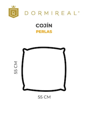 Cojín decorativo Dormireal Perlas