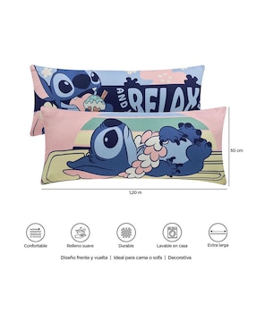 Almohada Providencia Jumbo Stitch Relax firmeza media