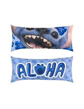Almohada Providencia Súper Jumbo Stitch Aloha firmeza media
