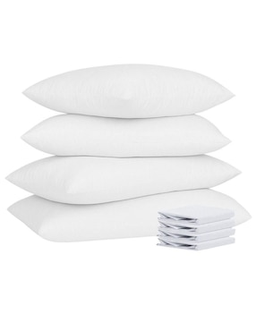 Set de almohada Tesso Home Almohada y funda firmeza media