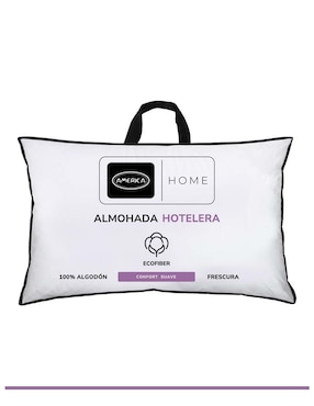 Almohada América Down Alternative firmeza media