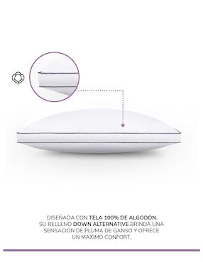 Almohada América Down Alternative firmeza media