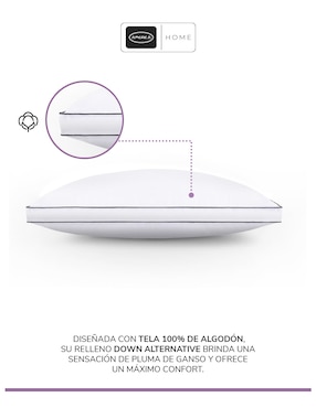 Almohada América Down Alternative firmeza media