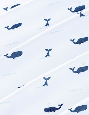 Set edredón Nautica Promos Finnian Whales Navy Seas