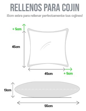 Set de relleno para cojín Coprire