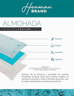 Almohada Heuman Brand Cool firmeza media