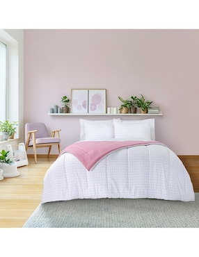 Set edredón Kaltex Home Elliot Mauve R