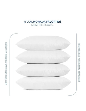 Set de almohada Tesso Home Soft essentials firmeza media