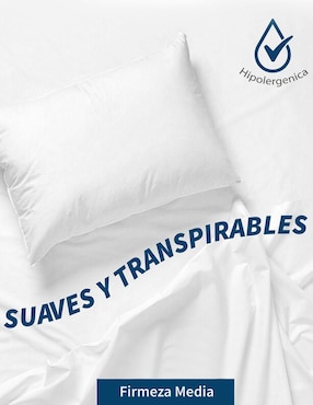 Set de almohada Tesso Home Soft essentials firmeza media