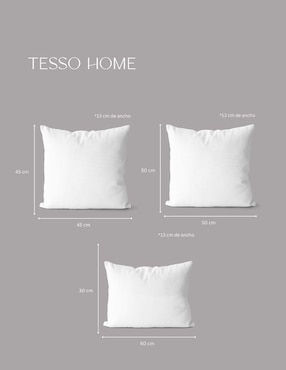 Set de relleno para cojín Tesso Home esponjoso