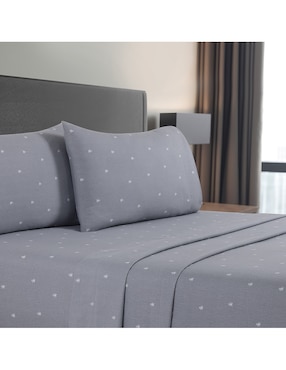 Juego de sábanas de algodón Original Penguin Salma Grey