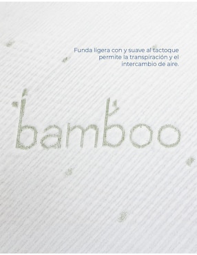 Almohada Trendy Kids Coozy Bamboo firmeza alta