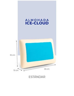 Almohada Spring Air Ice-Cloud firmeza alta