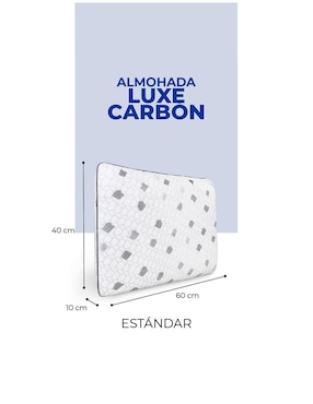Almohada Spring Air Luxe-Carbón firmeza media