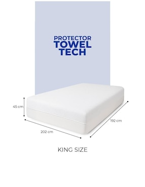 Protector de colchón Spring Air Towel-Tech skin system