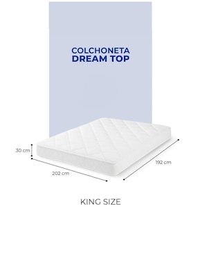 Protector de colchón Spring Air Dream Top skin system