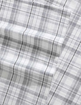 Juego de sábanas de franela 80 hilos Eddie Bauer Beacon Hill Gry