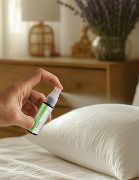 Almohada Roomi Mint Shoulder Mist firmeza media