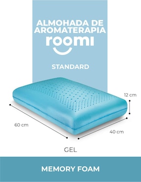 Almohada Roomi Cooling Gel Mist firmeza media