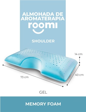 Almohada Roomi Gel Shoulder Mist firmeza media
