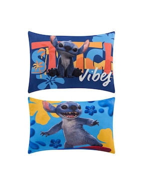 Almohada Providencia Reversible Stitch Vibes firmeza media