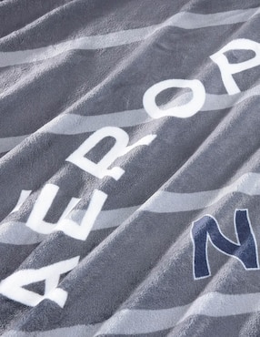 Frazada clásica de tejido plano Aéropostale Fabio grey unisex