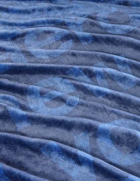 Frazada clásica de tejido plano Aéropostale Ferran navy unisex