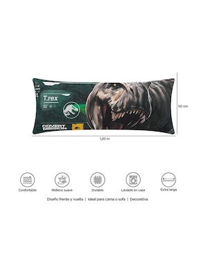 Almohada Providencia Jurassic World Rex firmeza media
