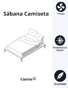 Juego de sábanas de algodón 1000 hilos Cantia