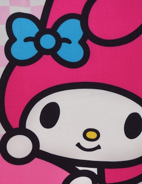 Almohada Providencia Kuromi y My Melody jumbo firmeza media