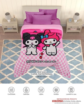 Cobertor Melody & Kuromi Providencia Serenity