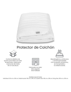 Protector de colchón Trinity