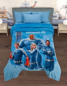Cobertor Los 4 fantásticos Providencia Serenity Blue
