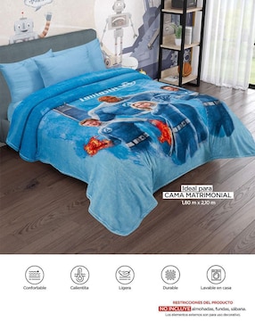 Cobertor Los 4 fantásticos Providencia Serenity Blue