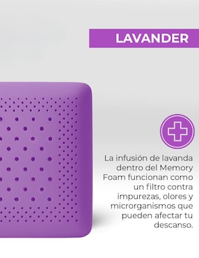 Set de almohada Roomi Aromaterapia firmeza media