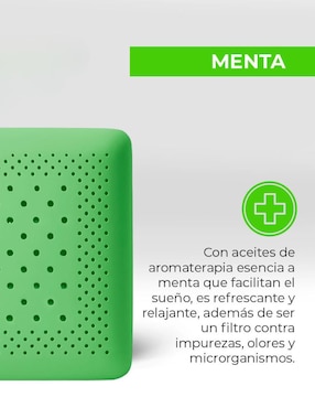 Set de almohada Roomi Cool Gel Mint firmeza media