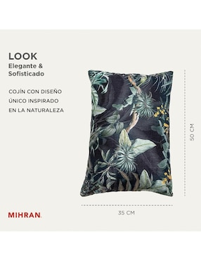 Cojín decorativo Mihran Ruffi