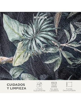 Cojín decorativo Mihran Ruffi