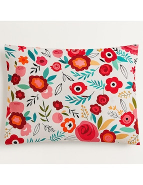 Juego de sábanas de algodón Rebeca flora
