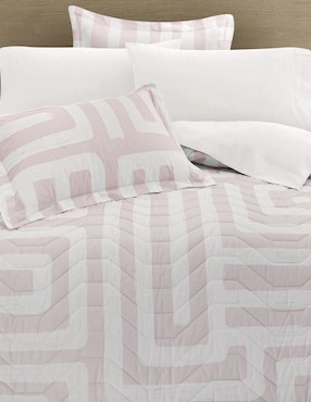 Set de colcha Dalfiori Basic Pisani Rosa