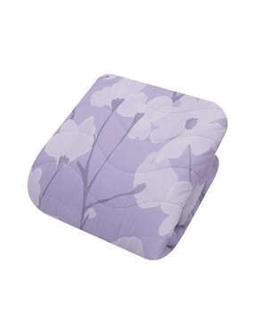 Set de colcha Dalfiori Basic Cindel Lila