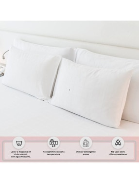 Set de almohada Atlas del descanso Basic firmeza baja