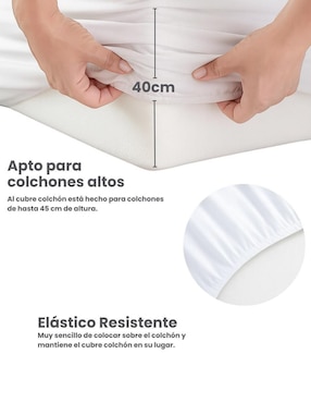 Protector de colchón Alvana down proof
