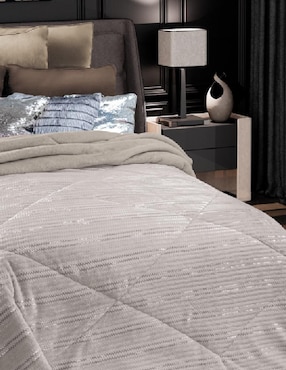 Cobertor Regina Luxe Platinum estampado