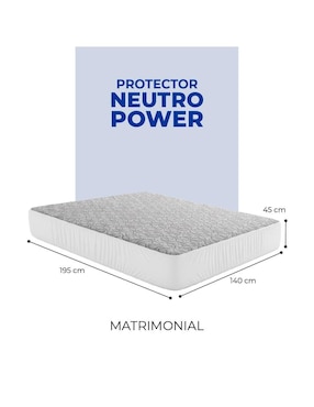 Protector de colchón Spring Air Neutro Power skin system