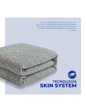 Protector de colchón Spring Air Neutro Power skin system