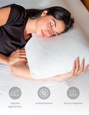 Almohada Smart Bamboo Cervical Lavanda firmeza media