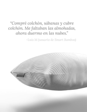 Almohada Smart Bamboo Ajustable Blend firmeza media