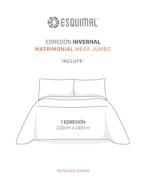 Edredón esquimal Premium Doble Vista Borrega Anika