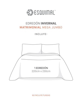 Edredón Esquimal Premium Doble Vista Borrega Kaia